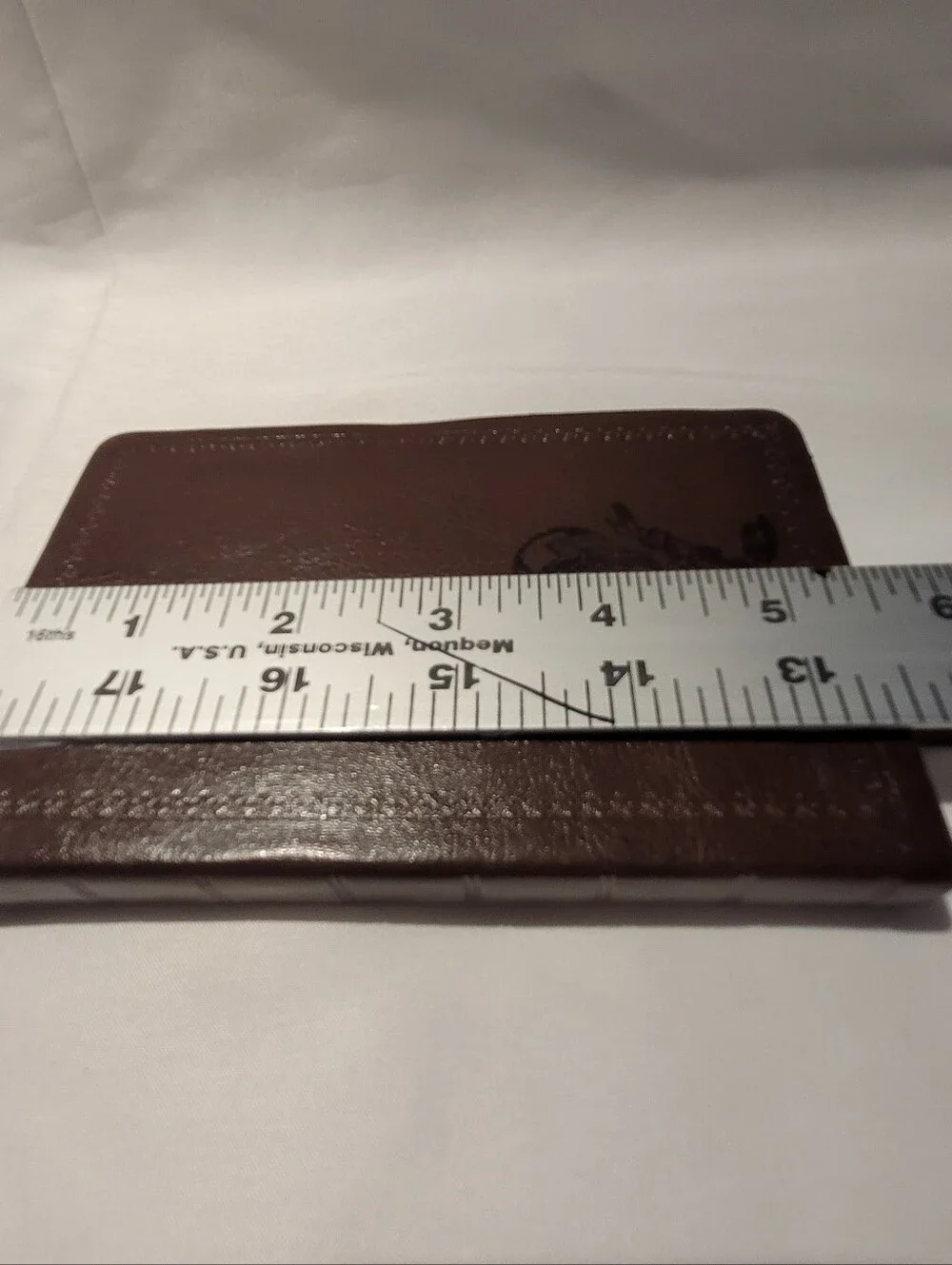 Vintage Style Leather Mad Hatter Journal Notebook - Alice in Wonderland Embossed